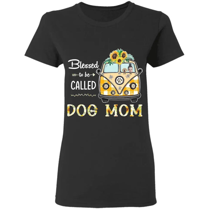 Blessed to be Called Dog Mom - Personalized T-Shirt - Gift For Dog Lovers  TS-TT2993