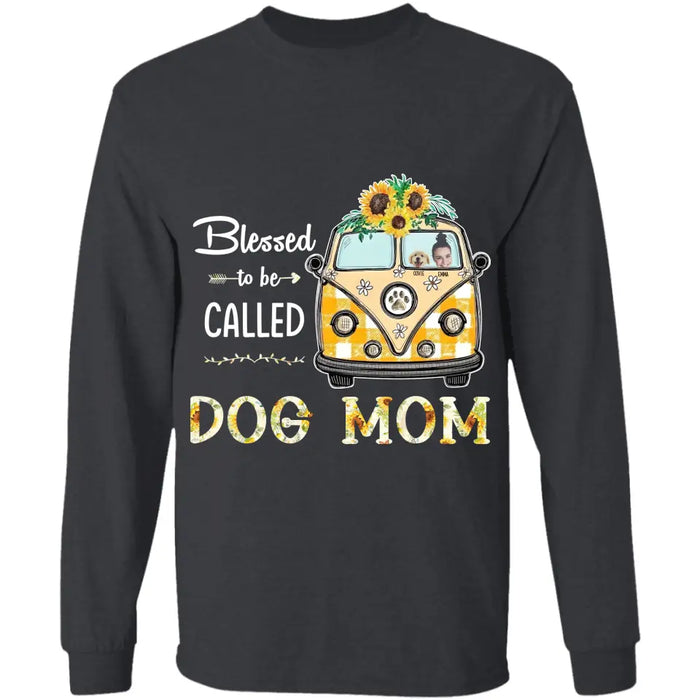 Blessed to be Called Dog Mom - Personalized T-Shirt - Gift For Dog Lovers  TS-TT2993