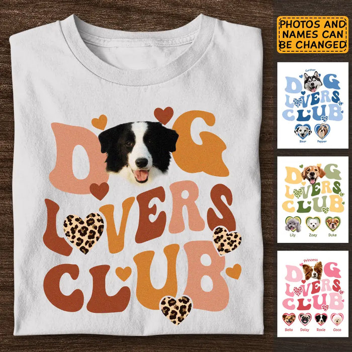 Dog Lovers Club - Personalized T-Shirt - Dog Lovers TS - TT3575