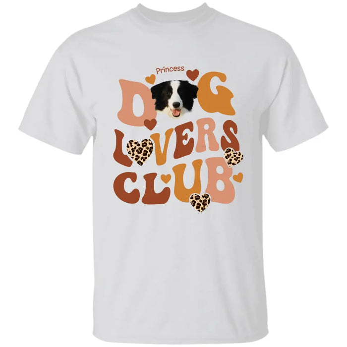 Dog Lovers Club - Personalized T-Shirt - Dog Lovers TS - TT3575