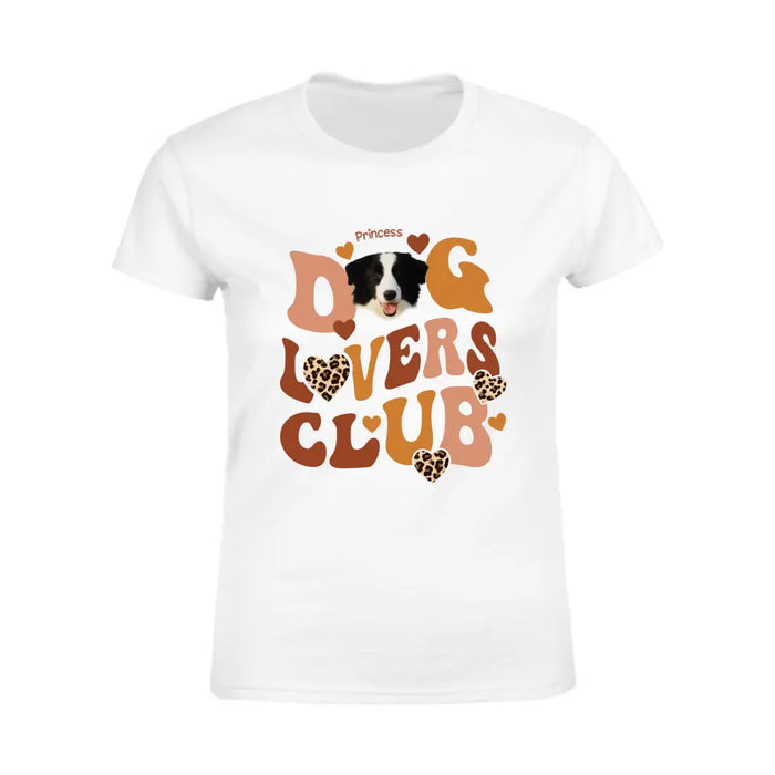 Dog Lovers Club - Personalized T-Shirt - Dog Lovers TS - TT3575