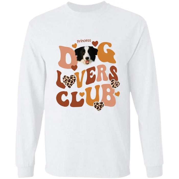 Dog Lovers Club - Personalized T-Shirt - Dog Lovers TS - TT3575