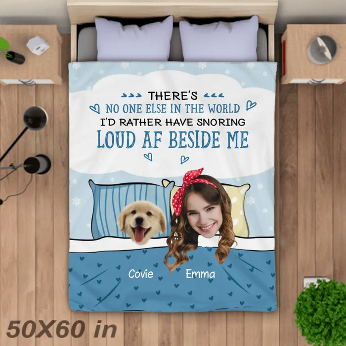 My Favorite Place in all the world - Personalized Blanket - Dog Lovers B - TT3560