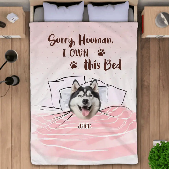 Sorry, Hooman. We own this Bed - Personalized Blanket - Dog Lovers B - TT3552