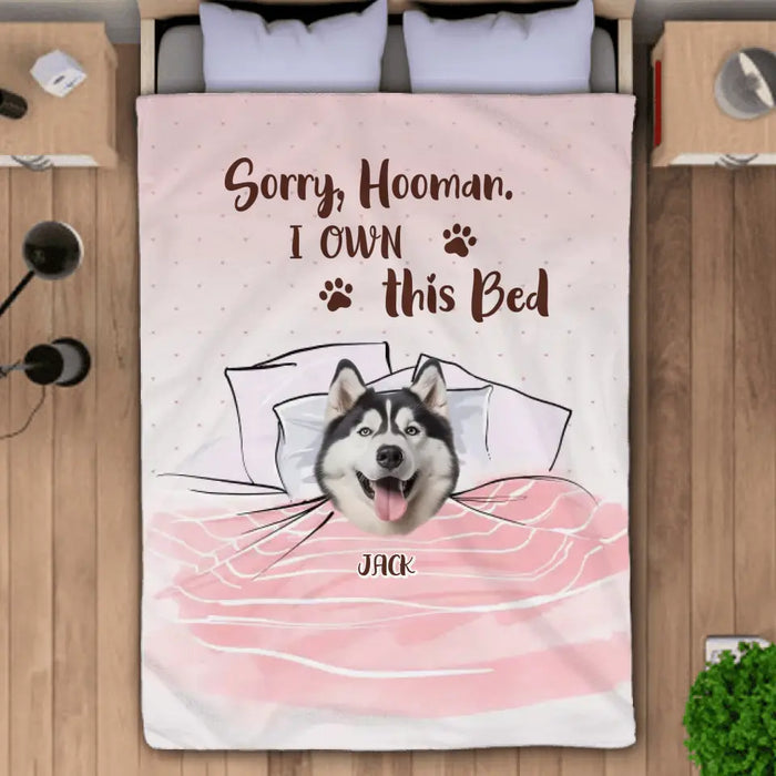 Sorry, Hooman. We own this Bed - Personalized Blanket - Dog Lovers B - TT3552