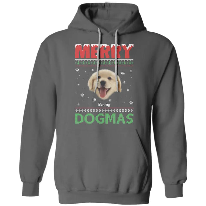 Merry DogMas - Personalized T-Shirt - Dog Lovers TS - TT3524