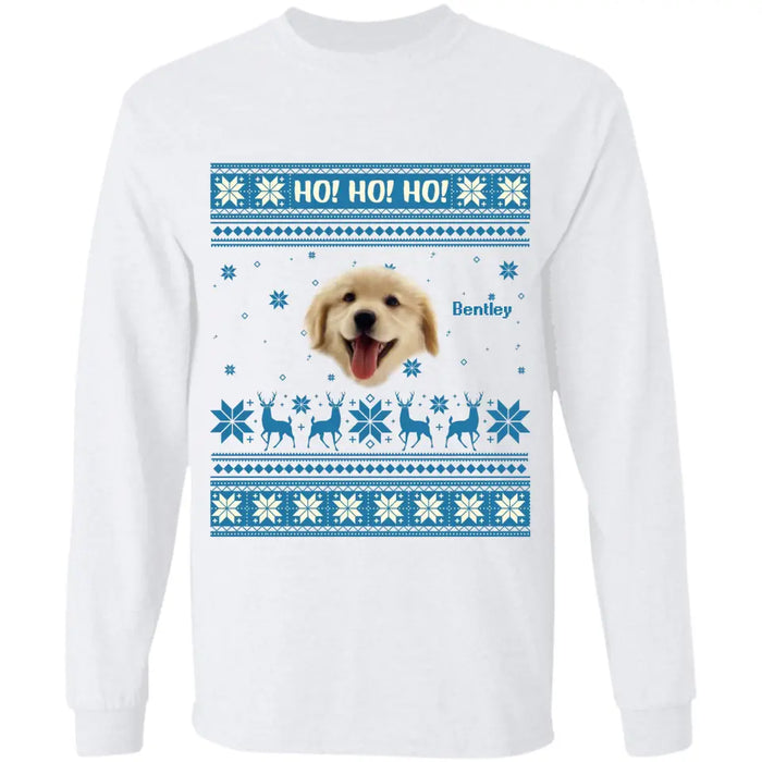 HO! HO! HO! - Personalized T-Shirt - Gift For Dog Lovers TS-TT3331
