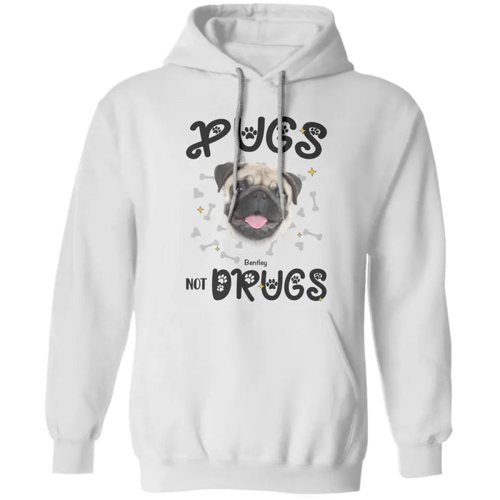 Pugs Not Dugs - Personalized T-Shirt - Dog Lovers TS - TT3518