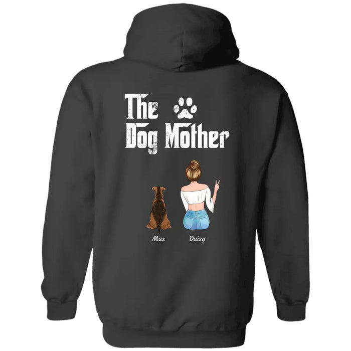 "The Pet Mother" personalized pet Back T-shirt