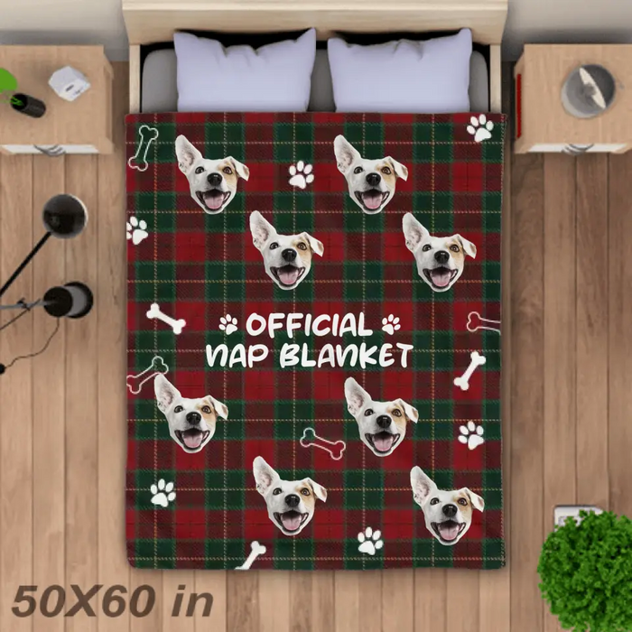 Offcial Nap Blanket - Personalized Blanket - Dog Lovers B - TT3622