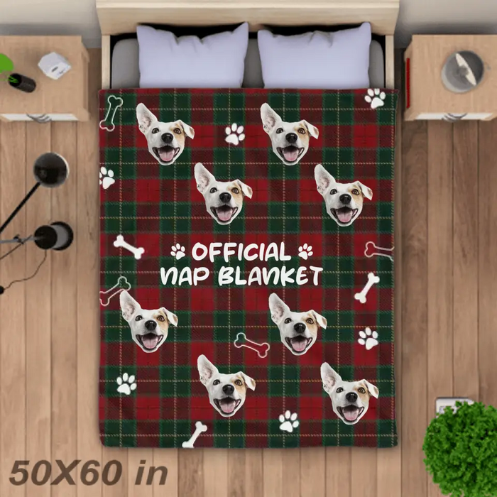 Offcial Nap Blanket - Personalized Blanket - Dog Lovers B - TT3622