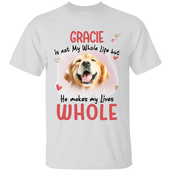 Dogs are not our whole life but - Personalized T-Shirt - Gift For Dog Lovers TS - TT3625