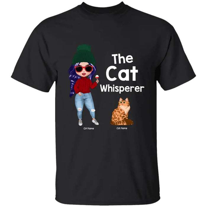 The Cat Whisperer Personalized Cat T-shirt TS-NN884