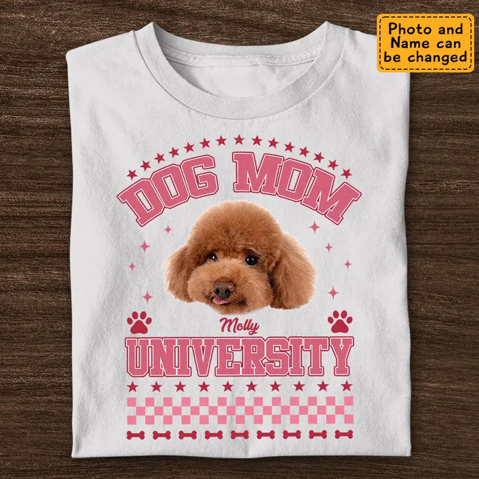 Dog Mom University Personalized T-Shirt TS - PT3631