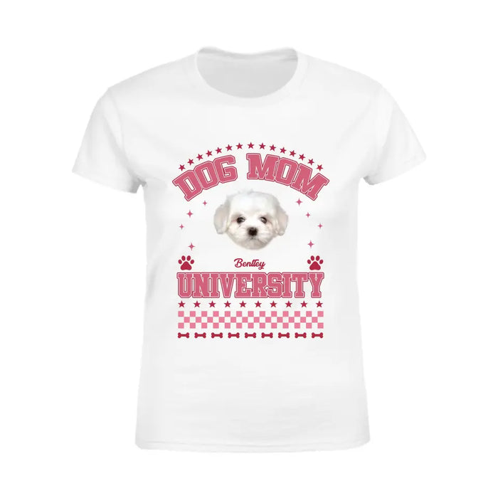 Dog Mom University Personalized T-Shirt TS - PT3631