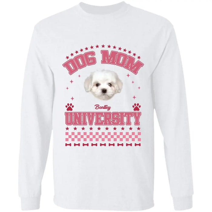 Dog Mom University Personalized T-Shirt TS - PT3631