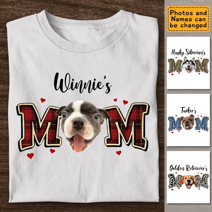 Custom Mom Shirt - Personalized T-Shirt - Dog Lovers TS - TT3599