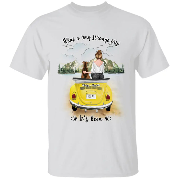 What a long strange trip - Personalized T-Shirt - Dog Lovers TS - TT3602