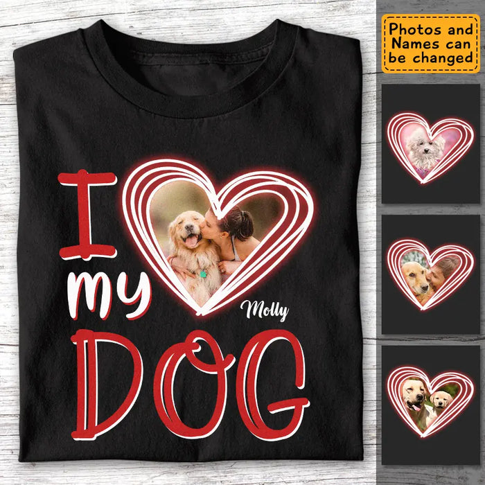 I Love My Dogs  - Personalized T-Shirt - Dog Lovers TS - TT3597