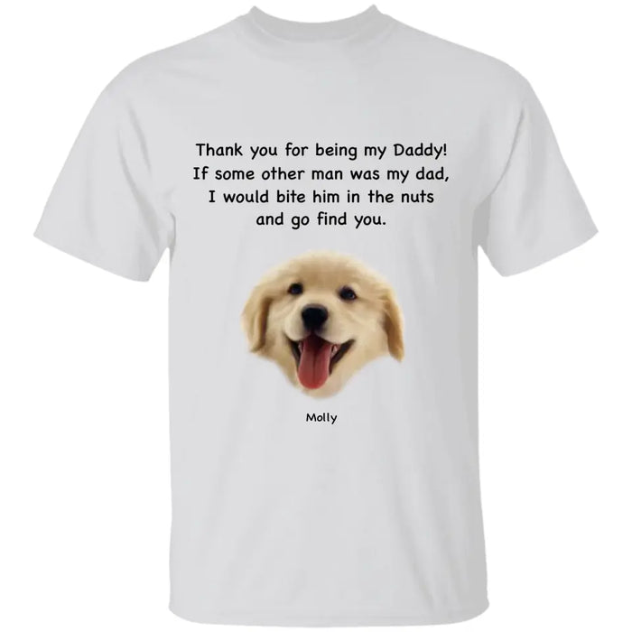 Thank You Being Daddy Personalized T-Shirt TS - PT3664