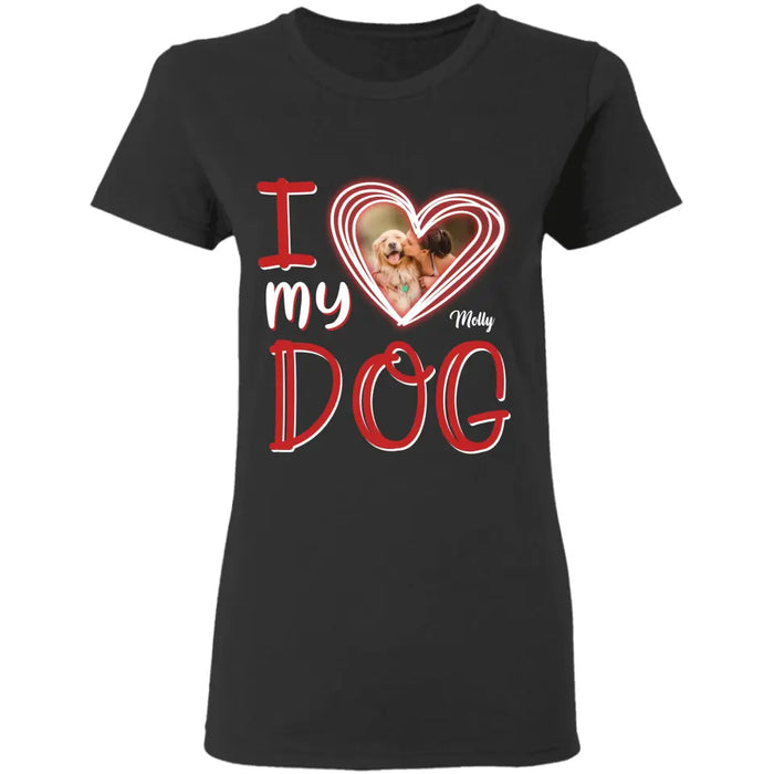 I Love My Dogs  - Personalized T-Shirt - Dog Lovers TS - TT3597