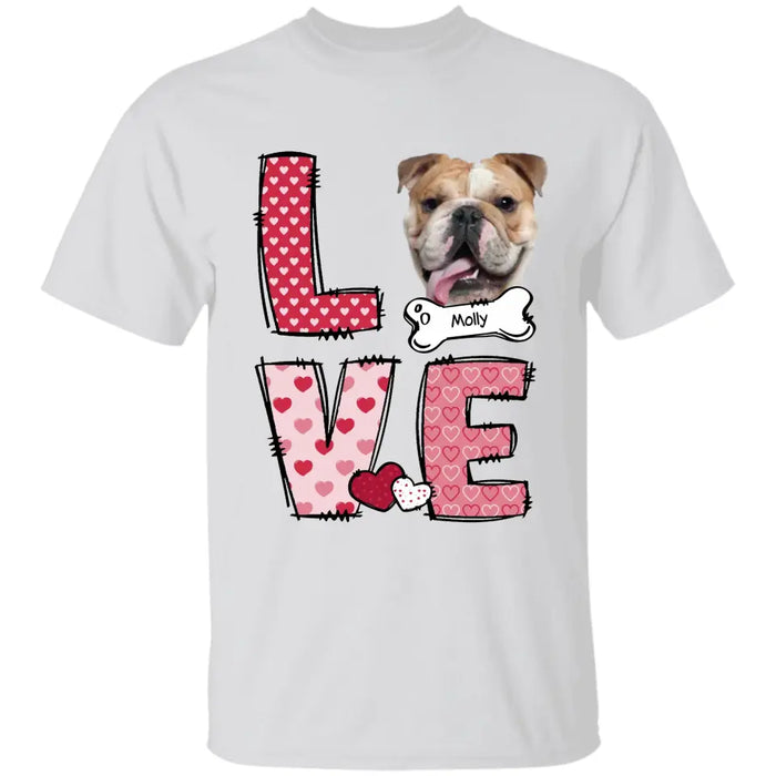 Love Dog Personalized T-Shirt TS - PT3665