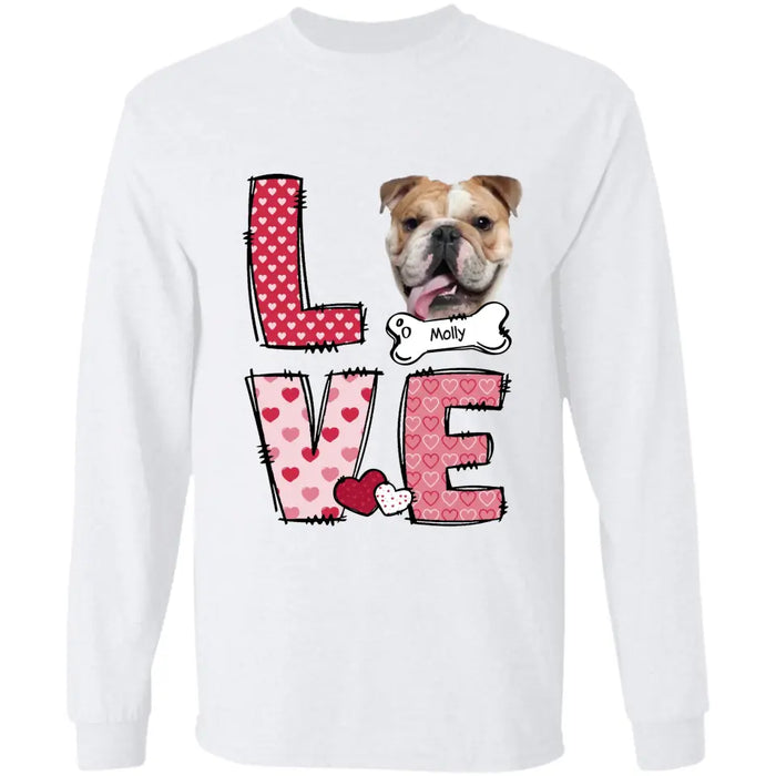 Love Dog Personalized T-Shirt TS - PT3665