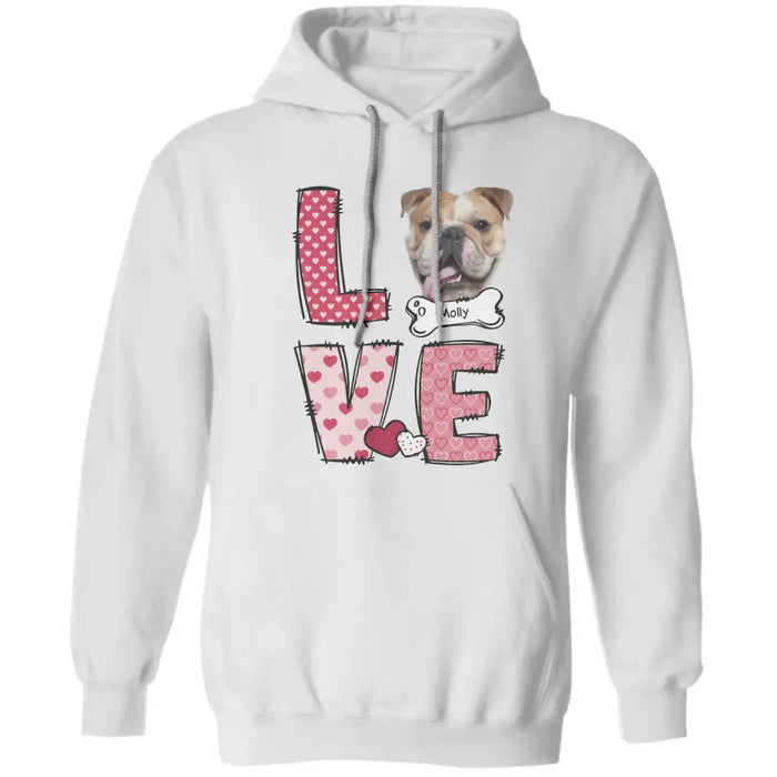 Love Dog Personalized T-Shirt TS - PT3665