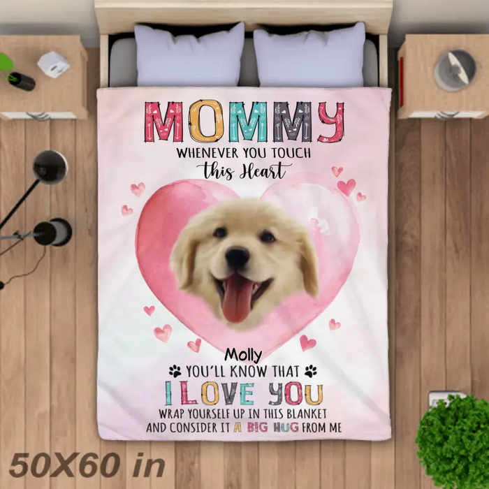 A Big Hug From Us - Personalized Blanket - Dog Lovers B - TT3553