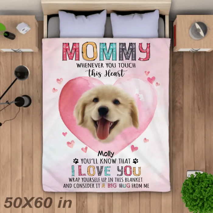 A Big Hug From Us - Personalized Blanket - Dog Lovers B - TT3553