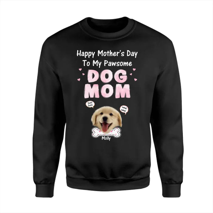 Happy Mother's Day - Personalized T-Shirt - Dog Lovers TS - TT3678