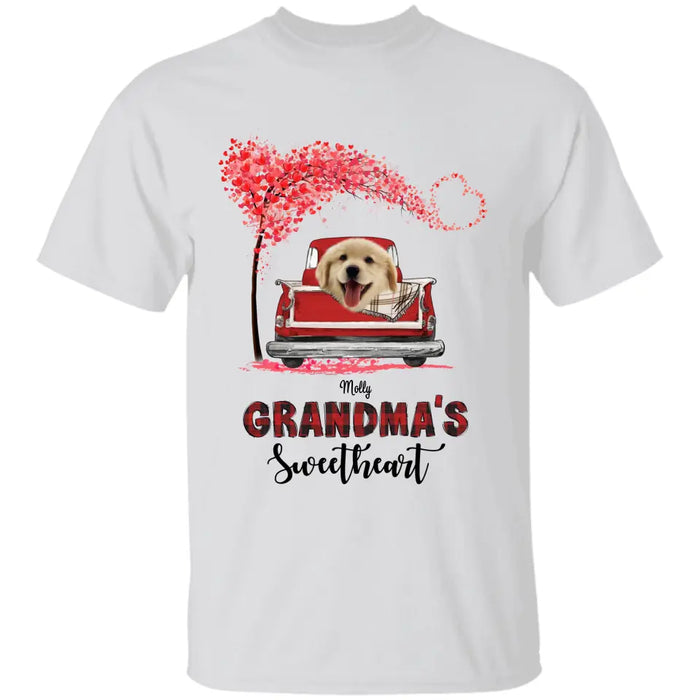 Grandma's Sweethearts  - Personalized T-Shirt - Dog Lovers TS - TT3652