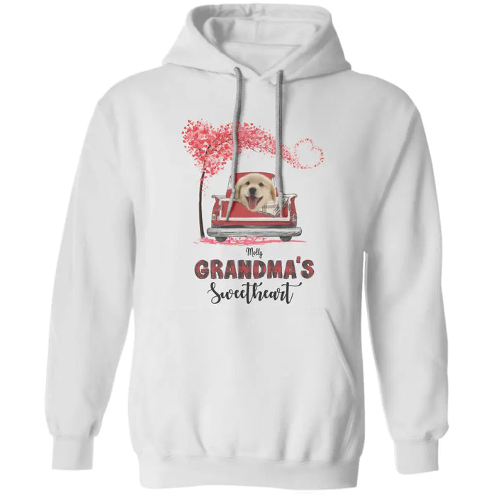 Grandma's Sweethearts  - Personalized T-Shirt - Dog Lovers TS - TT3652