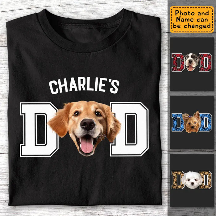 Charlie's Dad - Personalized T-Shirt - Dog Lovers TS - TT3687