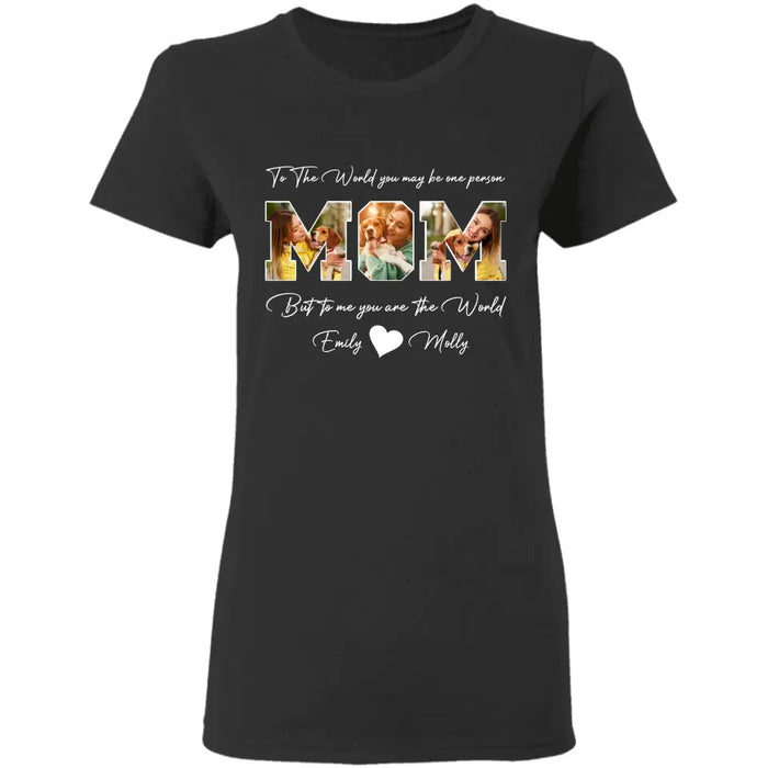 Custom Mom Shirt - Personalized T-Shirt - Gift For Mother TS - TT3671