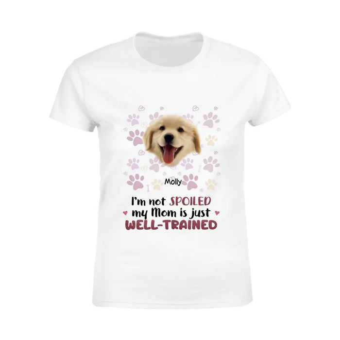 My Mom is Just Well-Trained - Personalized T-Shirt - Cat Lovers TS - TT3681