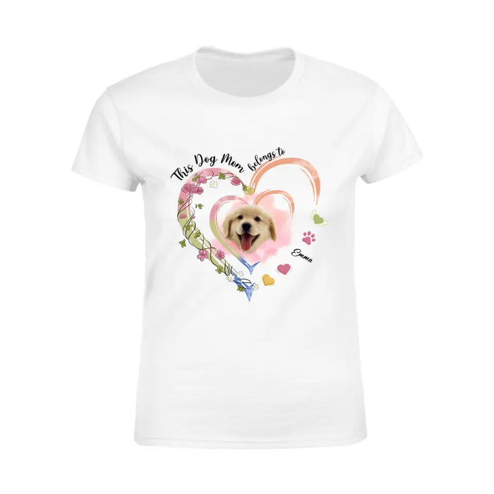 Dog Mom - Personalized T-Shirt - Dog Lovers TS - TT3663