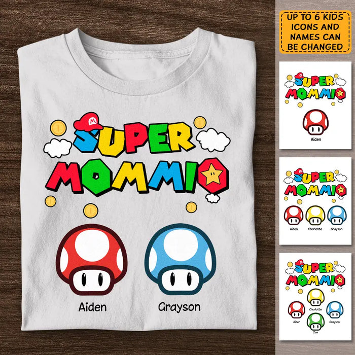 Super Mommio - Personalized T-Shirt - Gift For Mother's Day TS - TT3592