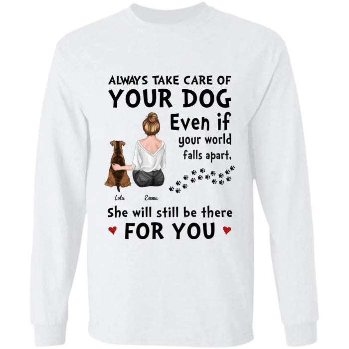 Always Take Care Of Your Dog Personalized T-Shirt TS - PT3703