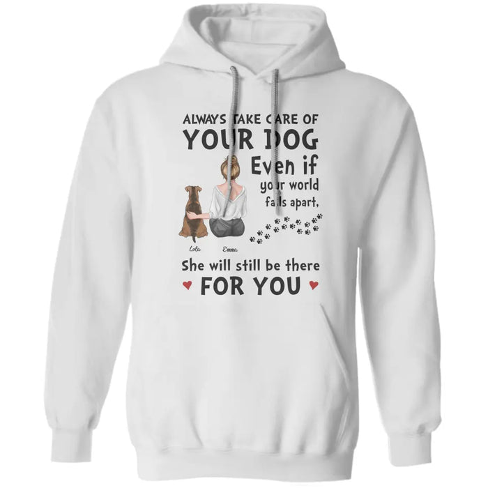 Always Take Care Of Your Dog Personalized T-Shirt TS - PT3703
