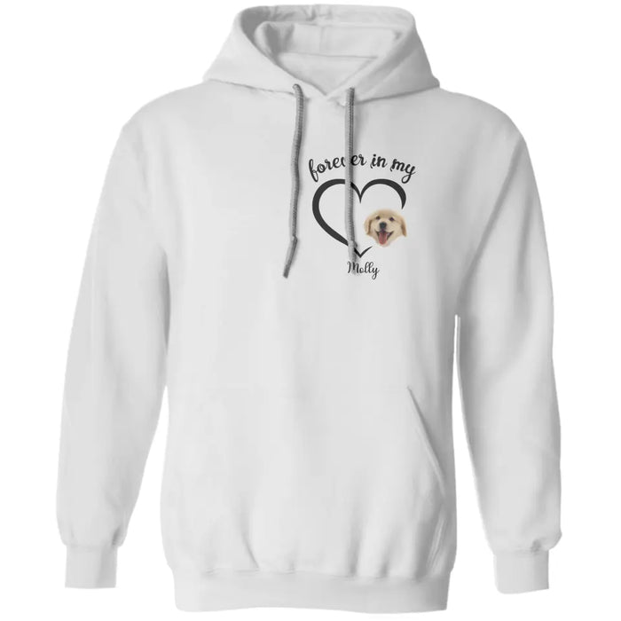 Forever In My Heart - Personalized T-Shirt - Dog Lovers TS - TT3680