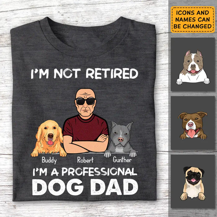 I'm A Professional Dog Dad- Personalized T-Shirt - Dog Lovers TS - TT3593
