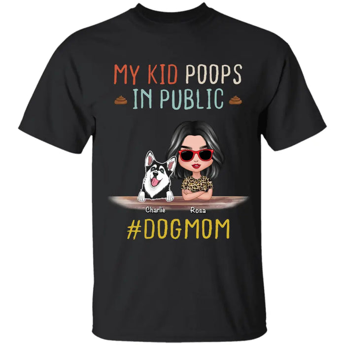 My Kid Poops In Public Personalized T-Shirt TS - PT3704