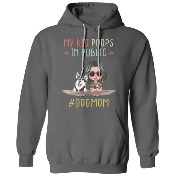 My Kid Poops In Public Personalized T-Shirt TS - PT3704