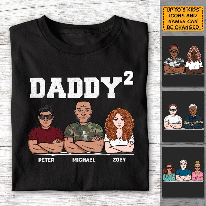Daddy Personalized T-Shirt - Gift For Father TS - PT3720