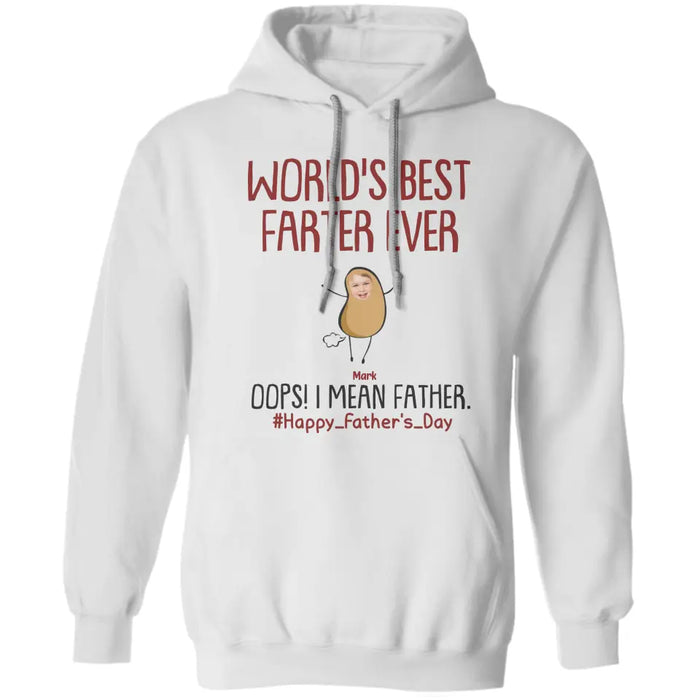 World's Best Farter - Personalized T-Shirt - Gift For Father TS - TT3721