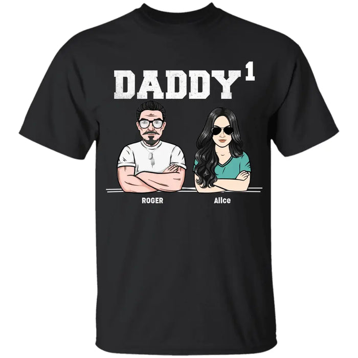 Daddy Personalized T-Shirt - Gift For Father TS - PT3720