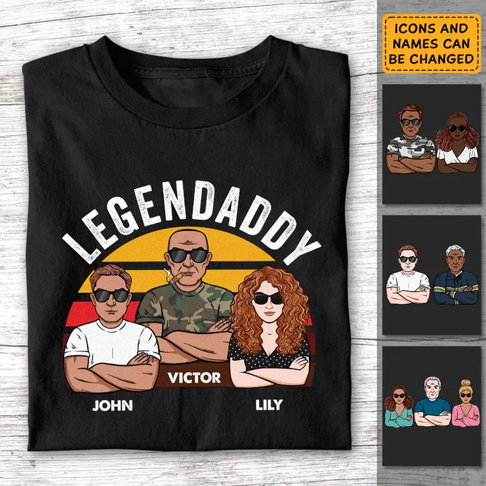 Legendaddy Personalized T-Shirt - Gift For Father TS - PT3724