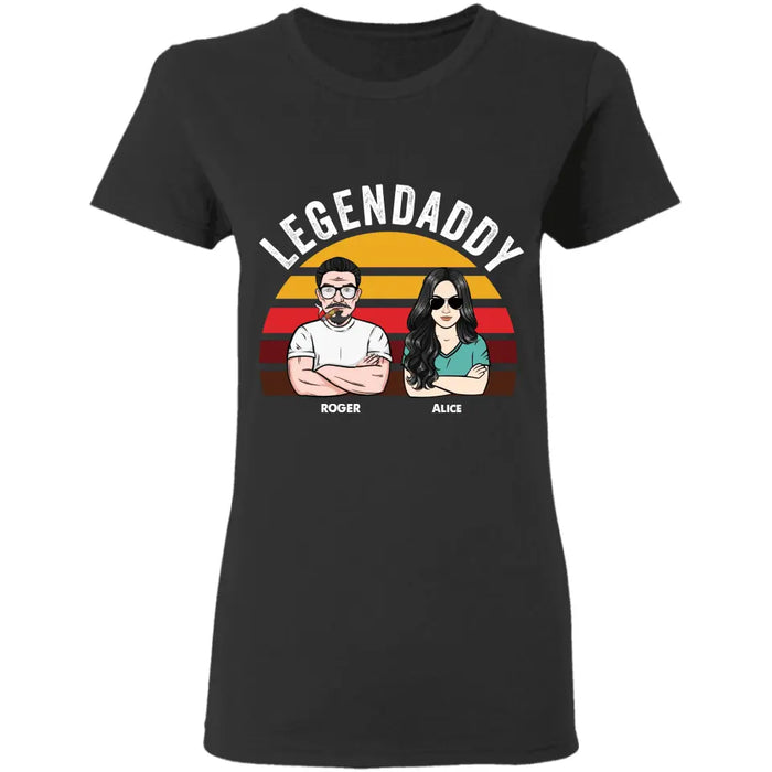 Legendaddy Personalized T-Shirt - Gift For Father TS - PT3724