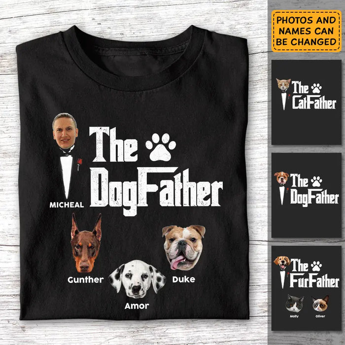 Dog Father Personalized T-Shirt - Gift For Father TS - PT3723